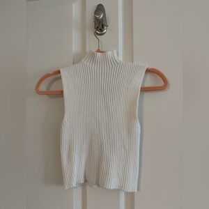 Zara Cropped Sweater Tank